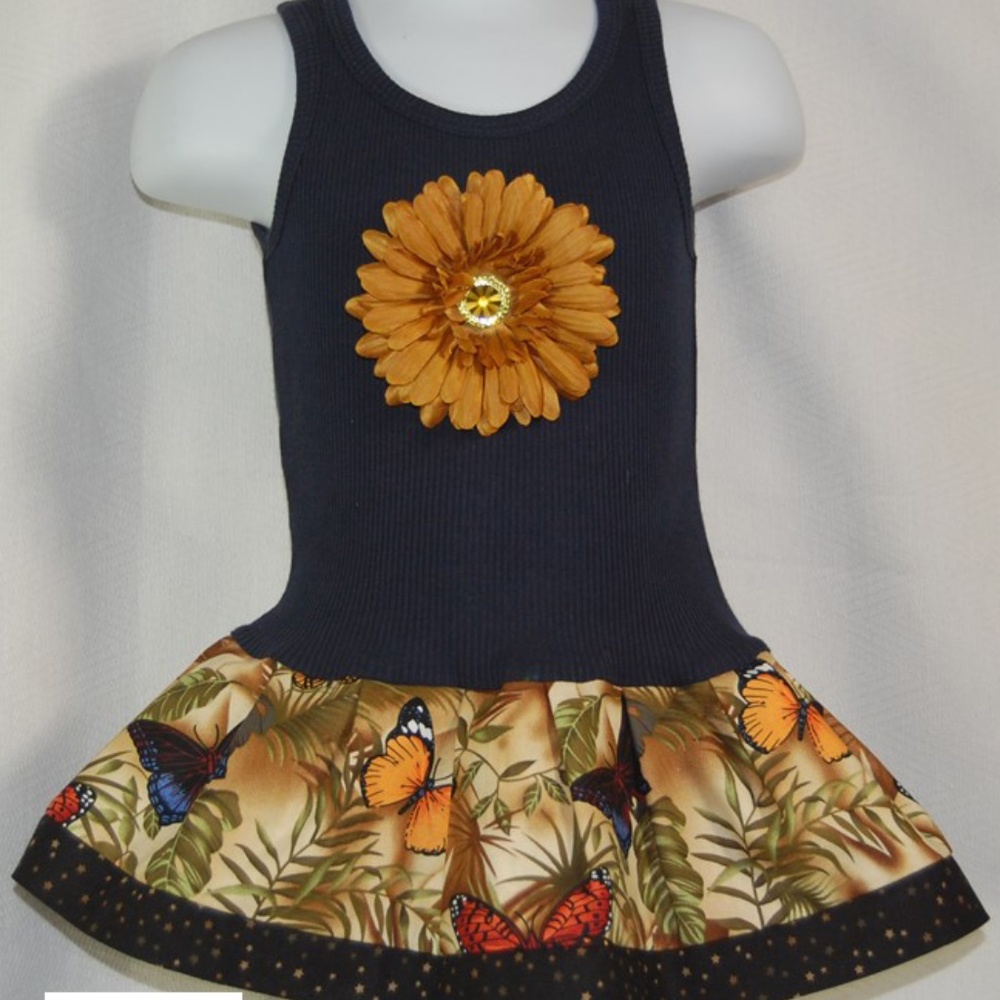Girls tank top dress